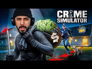 TÜM EVLERİ SOYARAK OYUNU BİTİRDİM! EKİPLE CRIME SIMULATOR
