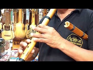 Traditional Quena flute from Bamboo