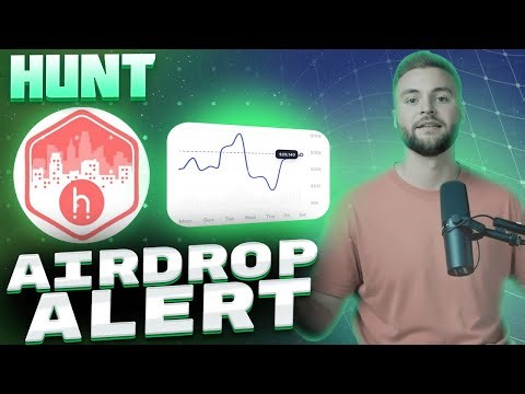 HUNT Coin Airdrop | Get Up to $15,000 $HUNT | Crypto Airdrop November 2025 [step by step guide]