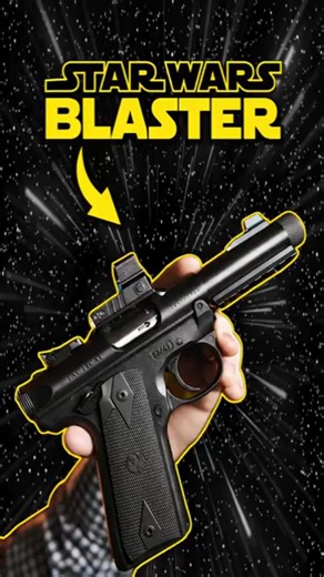 REAL Life Star Wars Blaster?! Meet the Ruger MK IV!