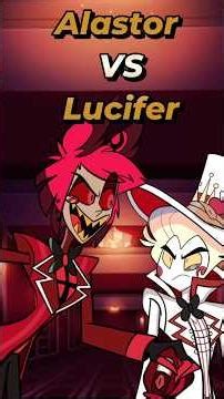 Alastor VS Lucifer - Hazbin hotel