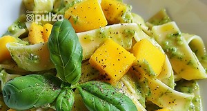 Pasta de mango con aguacate: receta completa para un almuerzo fresco