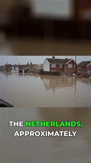 North Sea Strikes Again - 1953's Worst Nightmare 😱 #disaster #flood #storms
