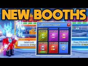 How To Get ALL BOOTHS In Roblox Blade Ball