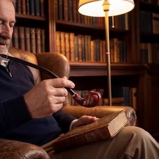 Handmade Wooden Wizard LOTR & Hobbit Style Pipes for Smoking, Extra Long Stem Tobacco Pipes, Churchwarden Smoking Pipes