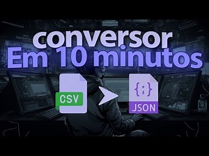 Conversor CSV para JSON em 10 Minutos | Node.js e JavaScript