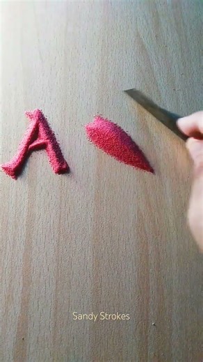 #sandcalligraphy #sandart #asmr #shortsfeed #handwriting #calligraphy #satisfying #relaxing Am