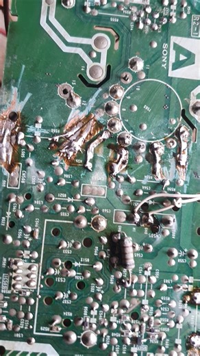 Sony crt TV repair tips #shorts