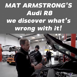131K views · 1K reactions | When YouTuber, Mat Armstrong, contacted us about his poorly R8, we asked him to bring it along to our shop for a full check over. Having made 350bhp on a recent dyno run, he was keen to know where the other 70 horses had gone! After carrying out a compression test and leak-down test, we had some bad news for Mat... But, as ever, he kept smiling and has big plans for his "hearing-aid-beige" V8 project. | REPerformance | Facebook