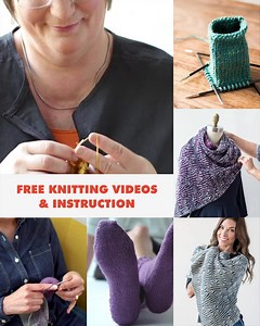 We've got free Knitting videos, pro tips, and techniques for you! Improve your Knitting skills. | Craftsy