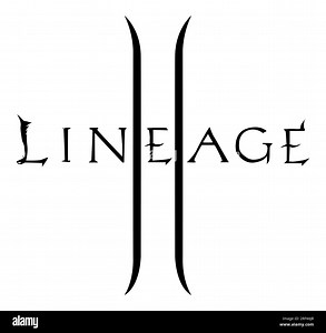 Vector logo of the video game Lineage. Lineage2. Steam application. NCSoft, Tencent. Massively multiplayer online role-playing game. MMORPG. Editorial Stock Vector Image & Art - Alamy