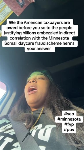 We the American taxpayers are owed before you so to the people justifying billions embezzled in direct correlation with the Minnesota Somali daycare fraud scheme here’s your answer #minnesota #nickshirley #fyp #seo #pov