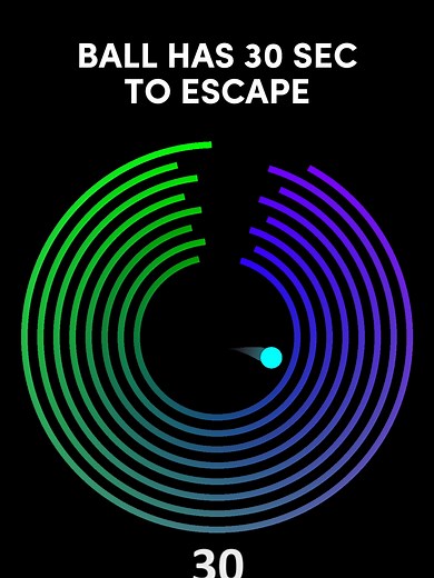 Oddly Satisfying Simulation: Bouncing Ball Melody