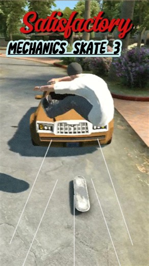 Satisfactory mechanics skate 3 #skate #skateea #gameplay