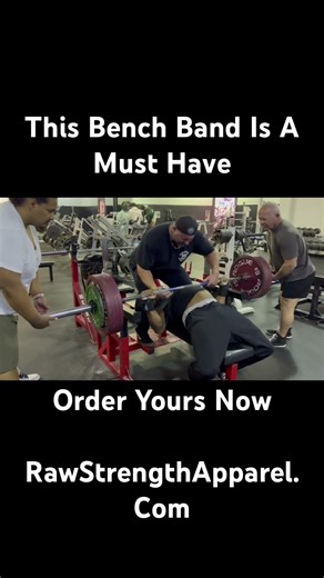 The Best Bench Band #motivation #powerlifting #benchpress