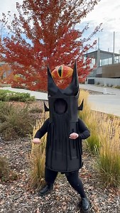 Lord of the Rings on Instagram: "Halloween costume idea! 😦 Tag someone who has to see this! Cr: therayraybae on TT #lordoftherings #hobbit #sauron #halloween #costume #halloweencostume #fy"