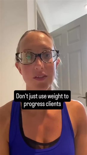 Dont just use weight To Progress A Client. There is more than one way to progress or regress a resistance exercise. And it’s not always about load or lifting heavier. In fact time-under-tension (TUT) is a really good way of progressing somebody's resistance exercise. A beginner might start off by having 2 seconds up and 2 seconds down. That’s the speed of the exercise, the amount of time-under-tension. But a more intermediate client might slow down the eccentric phase more towards 3 or 4 seconds