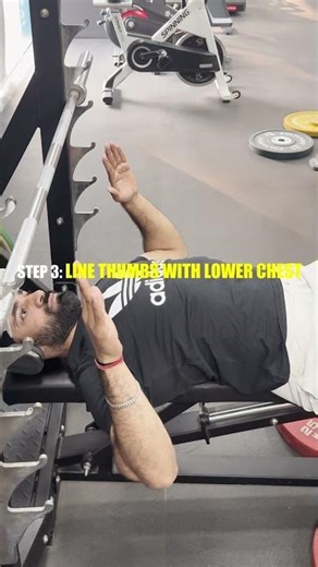 PERFECT Bench Press Grip for Maximum Chest Growth #benchpress #chest #strength #fitness