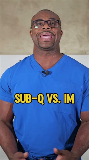 Subcutaneous vs Intramuscular injections 💉