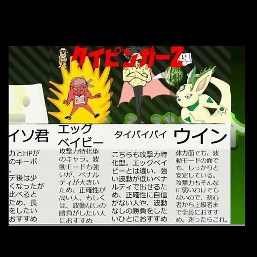 【タイピンガーZ】おすすめキーボイド紹介