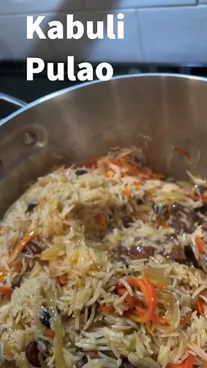 Kabuli Pulao Recipe 🇦🇫