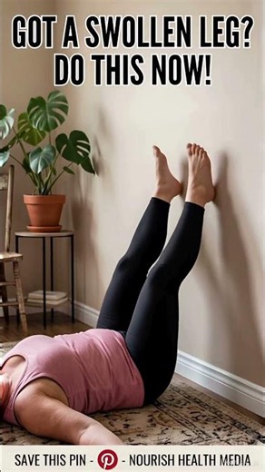 The 5-Minute Lazy Hack for Heavy, Swollen Legs 🛑🦵