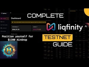 🚀 Liqfinity AI Testnet: Step-by-Step Tutorial for Airdrop Hunters 🚀 Cost $0 | 10 Minutes