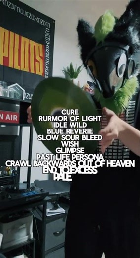 Cure | Vinyl Collection Ep. 6 #furry #vinylrecords#protogen