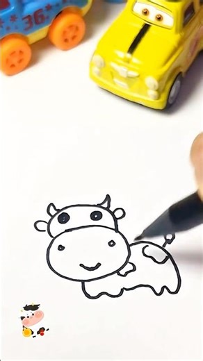 Sapi moo #art #drawing #painting