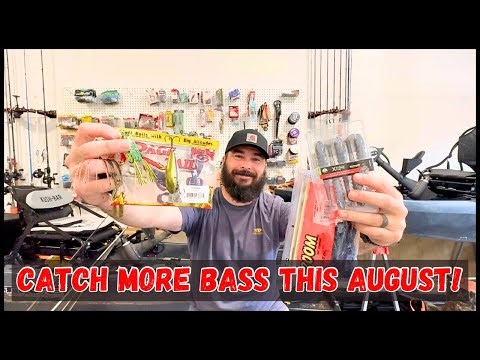 🎣 Top Bass Fishing Techniques for August - Catch More Bass! 🎣