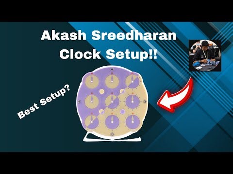 Clock Setup Tutorial | ‪@akashsreedharan‬