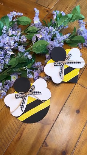 15K views · 127 reactions | DIY Wooden Bumblebee for Decorating ...