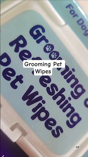 Grooming Wipes #grooming #pets #dog #dogshorts #shortvideo #shorts #rottweiler #cat #viral #2025 #dj