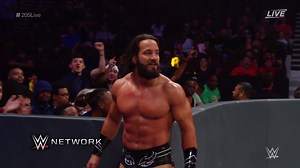 Tony Nese & @mMike Kanellis are both giving this match everything they have! #205Live | WWE