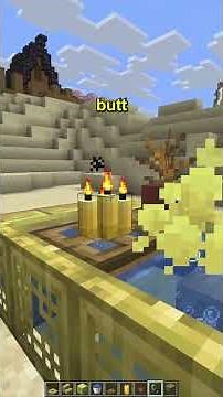 Minecraft bath but its fancy?