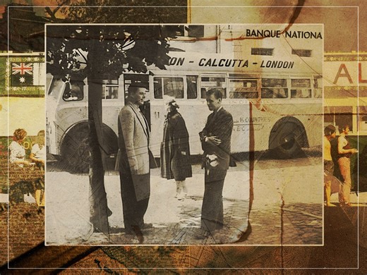 The world's longest bus journey from England to India