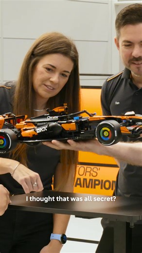 Something new has arrived at McLaren HQ... 👀 LEGO 🧡 | McLaren
