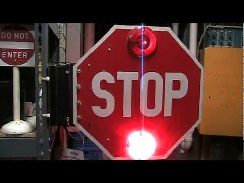 Bus "STOP" sign