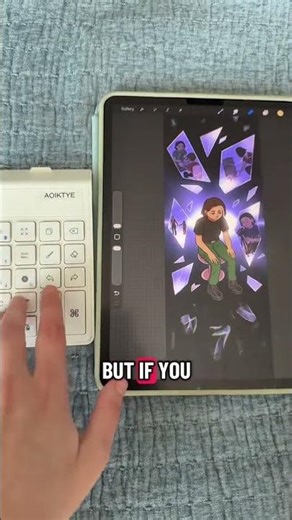 I bought this Procreate keyboard so you don’t have to