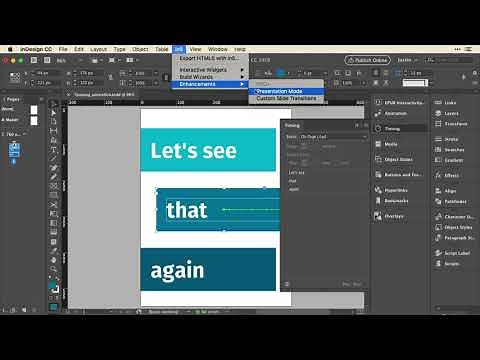 How to Loop an Entire Animated Sequence with InDesign & in5