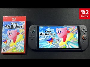 Unboxing Kirby Air Riders - Nintendo Switch 2