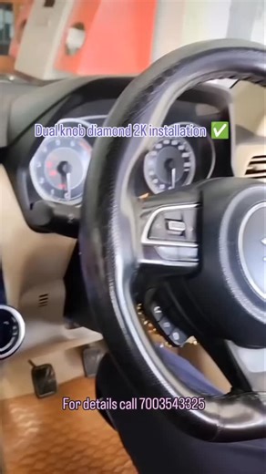 12 reactions | Diamond 2K dual knob android system installation done...