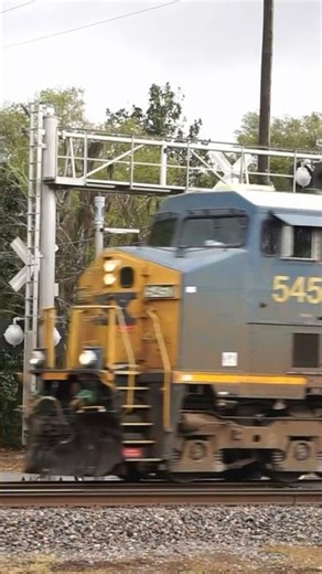 CSX W096 at Folkston GA!!! #train
