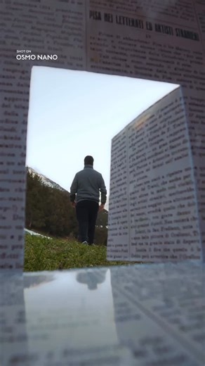 Bakyt Zhanuzakov🐶🎥 on Instagram: "Magic door 🚪✨Repeat this video next time with a friend and save it so you don’t lose it.📤 The video was shot using a Dji Osmo Nano camera. #dji #osmonano #djinanoosmo"