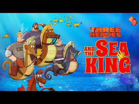 Three Heroes and the Sea King | "Три богатыря и Морской царь" с английскими субтитрами