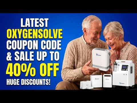 🔥OxygenSolve Coupon Code & VARON Sale 😲 Save 40% on Home & Portable Oxygen Concentrators!💨