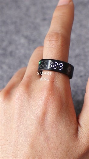 Temu Official on Instagram: "💍 Small but powerful! ✨ Track your steps, calories, sleep, and more—all from a sleek, waterproof smart ring. The perfect gift for anyone who loves fitness and wellness! 🎁💖 🔍 Check them out at https://temu.to/m/um2n5en4mfa or use dvs2726. #Temu #TemuFinds #smartring"