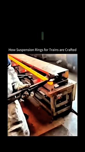 Upfacting on Instagram: "This manufacturing method is called ring rolling, and it’s used to create strong, seamless metal rings. The process begins with a solid steel billet heated to a red-hot temperature so the metal becomes malleable. A hole is pierced through the center, forming a thick ring-shaped blank. That blank is placed on a ring rolling mill, where rotating rollers apply controlled pressure. As the ring spins, its wall thickness is reduced while the diameter gradually expands, allowin