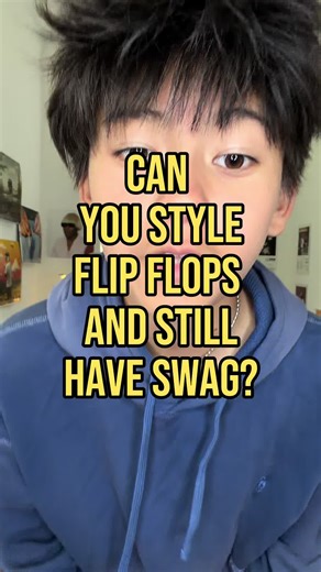 Can you style flip flops and still have swag? #capcut #viral #style #fyp #CapCut