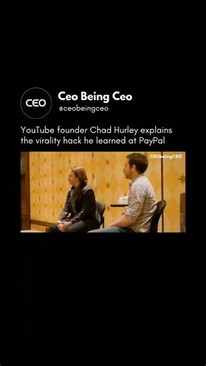In February 2005, three former PayPal employees—Chad Hurley, Steve Chen, and Jawed Karim—founded YouTube. The initial idea was to build a video dating site called “Tune In, Hook Up”. When that idea failed, the founders pivoted to building a video sharing platform. In less than a year, the site had more than 25 million videos uploaded with around 20,000 new uploads a day. One of the key drivers of that growth was a feature they built that let anyone embed YouTube videos on their website, blog, or